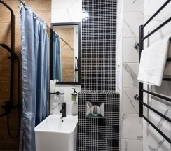 1 Одноместный номер(полу люкс),с двухспальной кроватью. в Аппартамент