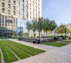 "Terrace 45" - 3х комнатные дизайнерские апартаменты на 45 этаже ЖК бизнес-класса D1 в Smart Lofts Moscow