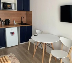 Апартаменты с красивым видом из окна в Апартаменты Квартира-студия Apart Dukat