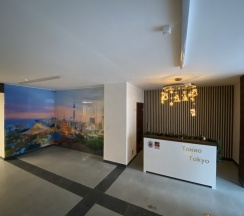 Двухместная студия Deluxe с балконом двуспальная кровать в Апартаменты Новая в Престижном ЖК Минск-Мир