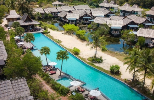 Таиланд, пляж Шелл Фоссил: Курортный отель Venice Krabi Villa Resort