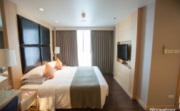 Люкс Executive с видом на озеро в Aspira 12th Avenue Asoke Sukhumvit