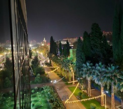 Студия Полулюкс с видом на Навагинскую в Mirror Residence