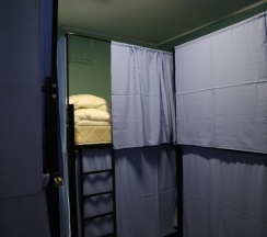 Кровать в общем номере с 3-двухъярусными кроватями 15м² в Отель на Тимирязевской