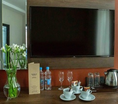 Номер стандарт с 1 двуспальной кроватью (мансарда) в Barin Residence Grand