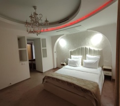 Двухместный номер Comfort с балконом и с видом на город двуспальная кровать в Отель Delin