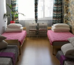 Койко-место в общем номере на 4 человека в Hostel03Rus