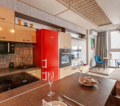 Трёхместные апартаменты c 1 комнатой в RentPlaza