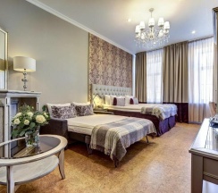 Двухместный номер Comfort Plus 2 отдельные кровати в Пушка инн