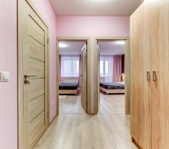 106, Евро-двухкомнатные апартаменты ЖК "LIKE" (Метро Площадь Мужества, 10 минут пешком) в Rauktis apartments