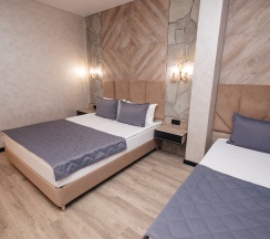 Большой двухместный номер с 1 кроватью в Tash maral