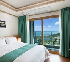 Двухместный номер Standard Цокольный этаж 2 отдельные кровати в Familia Hotel Jeju