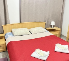 Номер улучшенный с 1 двуспальной кроватью (цокольный этаж) в Kovensky