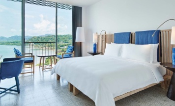 Двухместный номер Bay двуспальная кровать в COMO Point Yamu, Phuket