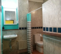 Двухместная студия с видом на сад двуспальная кровать в 60 Bluehouse - Hostel