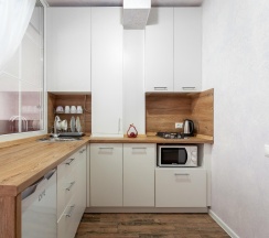 1-комнатные апартаменты студия в Deluxe apartments