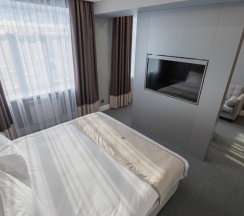 Двухместный люкс двуспальная кровать в Silver house