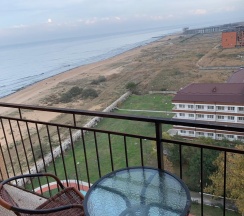 1-комнатные апартаменты люкс с 1 двуспальной кроватью и диваном в Apart Ru Hotel