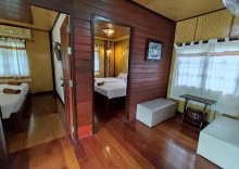 Четырёхместная вилла с 2 комнатами в Baansuanlynjee Maeklong Resort