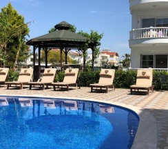 Апартаменты с видом на бассейн в BELKA GOLF RESİDENCE apt8 / BELEK