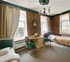 Двухместный номер GREEN с 2 односпальными кроватями в Green place