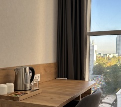 Люкс с панорамным видом на бульвар в Sintem Premium Hotel