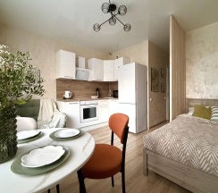 1-комнатные апартаменты, 25 м², 4 этаж в Happy People