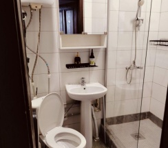 Кровать в женском номере c 3 двухъярусными кроватями (удобства на этаже) в Волжский