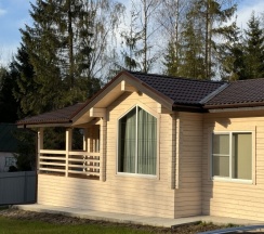 Стильный коттедж 100 кв.м. для 7 человек рядом с Охта парком в Solar House