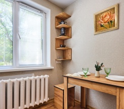 Двухместные апартаменты (двуспальная кровать) в Tolstoy Apart