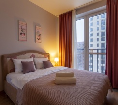 3-комнатные апартаменты студия Большая филевская улица 3к2 в Mira Apartments