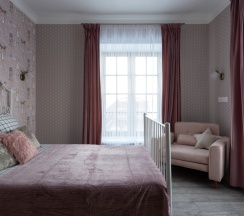 Коттедж с красивым видом из окна в Гостевой дом