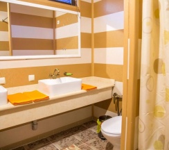 Четырёхместная вилла с красивым видом из окна в Dolce Vita