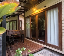 Двухместное бунгало Deluxe двуспальная кровать в B52 Beach Resort