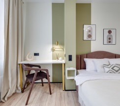 1-комнатные апартаменты студия Грин в Dream Apartmens