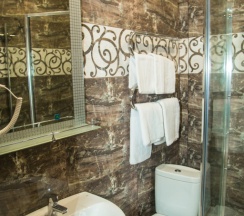 Полулюкс семейный с балконом и с видом на внутренний двор в Гега