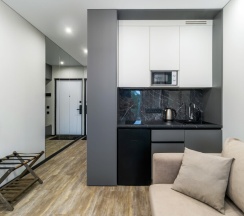 Aurora №209  | Студия с видом на Волгу в Nort на Родионова