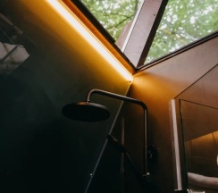 A-frame house в Pine River