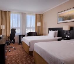 Делюкс с двумя раздельными кроватями "Queen size" в Cort Inn St-Petersburg Hotel & Conference Center