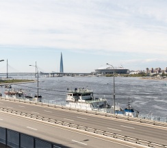 Deluxe студия с видом на реку в Sv Loft Apart