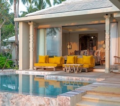 Вилла Pool Beachfront с 2 комнатами в Devasom Khao Lak Beach Resort & Villas