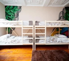 Кровать в общем номере в Wanderlust Hostel