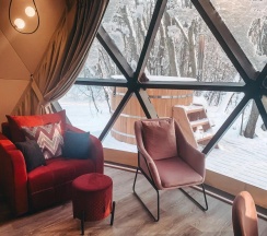 Геокупол Лагуна Колорадо в Вазуза Лав