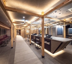 Двухместный семейный номер Standard 2 отдельные кровати в Natural Hot Springs Spa Hotel Hananoi Osaka
