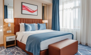 Двухместный полулюкс двуспальная кровать в Ramada by Wyndham