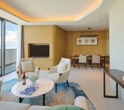 Номер Standard с 3 комнатами с видом на океан в Oakwood Apartments Sanya