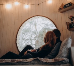 Круглый дом "Вращение 360" в Дом на дереве