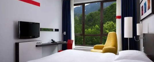 Двухместный номер Стандартный (двуспальная кровать) в Park Inn Radisson Роза Хутор