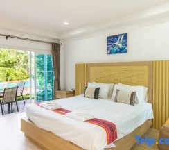 Двухместный полулюкс двуспальная кровать в Sangthong Resort