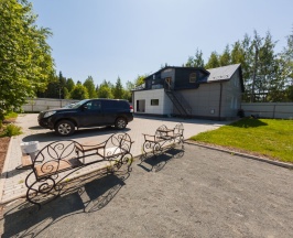 Двухместный номер "Комфорт" с двуспальной кроватью. Парковка в Отель на Парковой